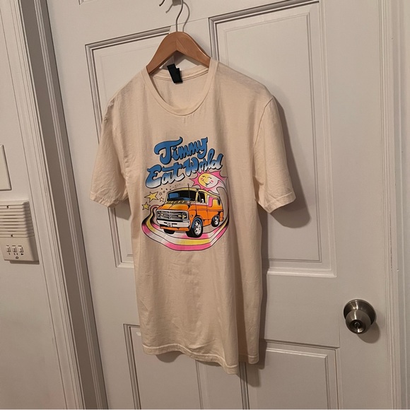 Jimmy Eat World Cream Graphic T-Shirt - Picture 3 of 9